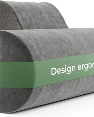 Poggiatesta per divano con contrappeso memory foam