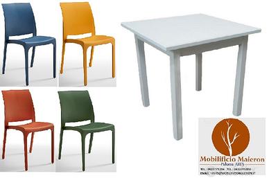 Tavoli e Sedie Per Arredo Bar Ristorante cd0192