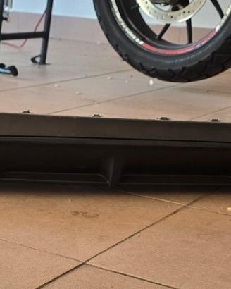 Diffusore posteriore mercedes Cle c236 doppio scar