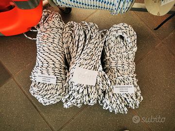 Cime ormeggio, cime parabordo, cime varie mm