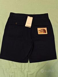 pantaloncini canvans Gucci The North Face