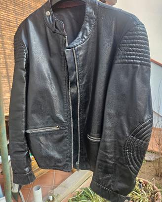 Giubbotto pelle vintage unisex