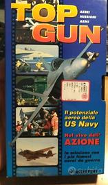39 VHS con fascicolo allegato TOP GUN Aerei Caccia