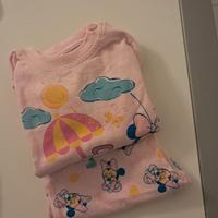 pigiamino rosa bimba