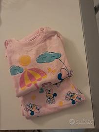 pigiamino rosa bimba