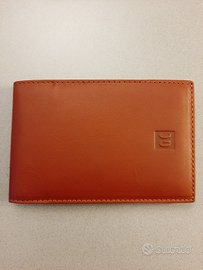 Portassegni in pelle marrone Gianfranco Corti