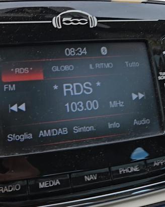 Autoradio fiat 500 Uconnect come nuovo