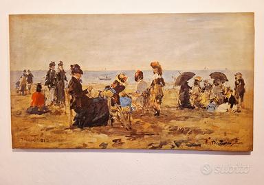 Quadro impressionista - Copia su Tela - BOUDIN