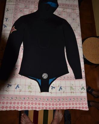 Giacca muta da apnea DIANSUB da 5 mm come nuova