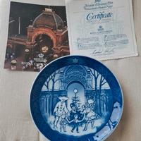 Piatto di Natale Royal Copenhagen 1990 Originale