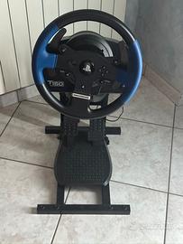 Volante thrustmaster T150 con pedaliera e supporto