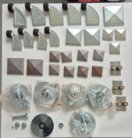 RUOTE E FINECORSA X CANCELLI + COPRICOLONNA