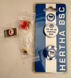 Pins  Sparta Praha, H.Berlin, Slavia Prahs