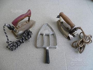 Ferri stiro elettrici cavi spine portaferro vintag