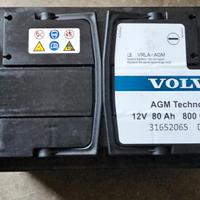 Batteria agm volvo 80ah 800cca