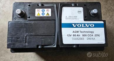 Batteria agm volvo 80ah 800cca