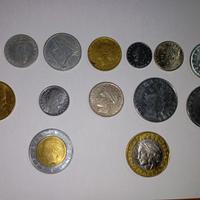 13 monete da 1 centesimo a 1000 lire