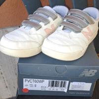 scarpe bambina new balance bianche con strappi