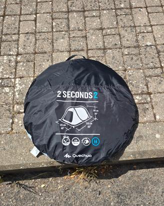 Tenda quechua 2 second fresh black NUOVA