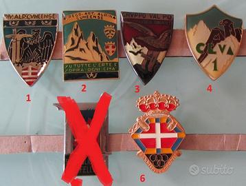 Distintivi Alpini II^ Guerra Mondiale - riconi
