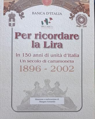 Libro Album con 38 banconote. 