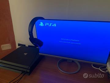 Ps4 pro + monitor