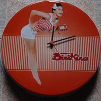 orologio radio Birikina su vassoio funzionante