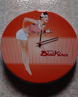 orologio radio Birikina su vassoio funzionante