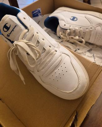 Scarpe da uomo Champion bianche e blu  42