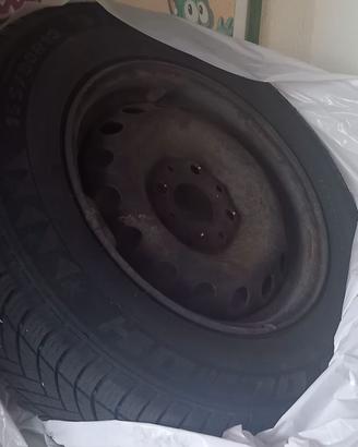 Pneumatici gomme invernali  fiat panda