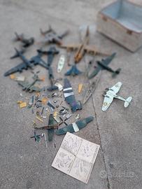 lotto modellini aerei militari vintage 