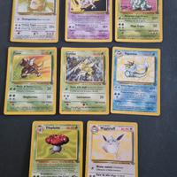 pokemon set jungle rare non holo ita