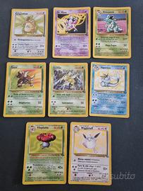 pokemon set jungle rare non holo ita