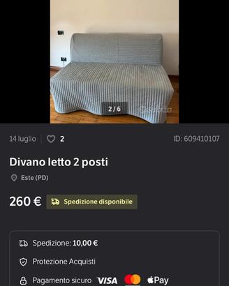 Divano letto