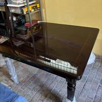Tavolo da pranzo in mogano originale di pregio