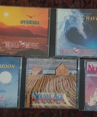 Lotto 5 CD New Age World Music anni '90