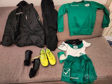kit completo divisa calcio squadra Domio