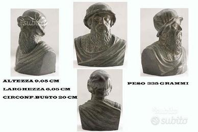 Mezzo busto in bronzo dei primi 900