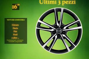 Cerchi in Lega Mak 16" per Ricambio o Scorta