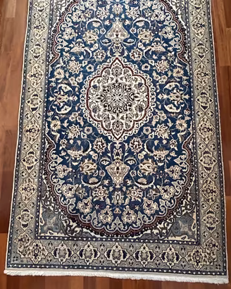 Tappeto NAIN azzurro beige