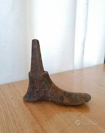 ANTICA FORMA IN FERRO DA CALZOLAIO CIABATTINO 