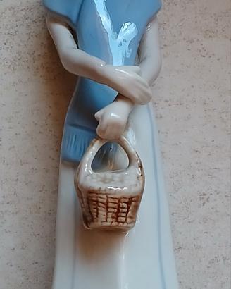 Statuina stile Capodimonte porcellana 