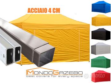 Gazebo 4cm 3x6 Professional pieghevole con pareti