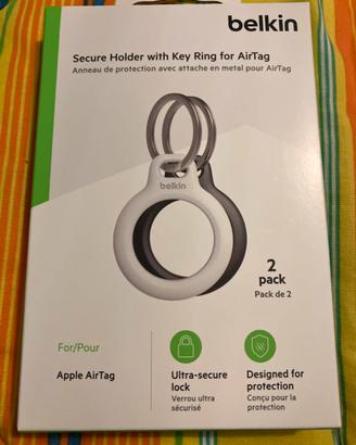 Belkin Portachiavi per AirTag (2 Pezzi)