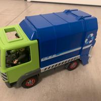 Playmobil set camion della spazzatura