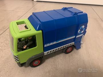 Playmobil set camion della spazzatura