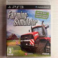 FARMING SIMULATOR PS3 COME NUOVO