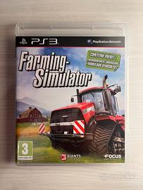 FARMING SIMULATOR PS3 COME NUOVO