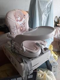 Seggiolino rialzo per pappa bimbi, marca CAM