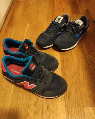 Due scarpe New balance blu rosso 42 
